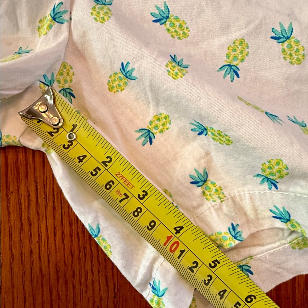 Women’s Caribbean Joe Pineapple Print Shorts - Size 14 - Picture 7 of 7